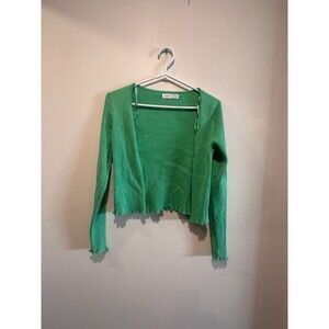Primark Green Long Sleeve Cardigan S